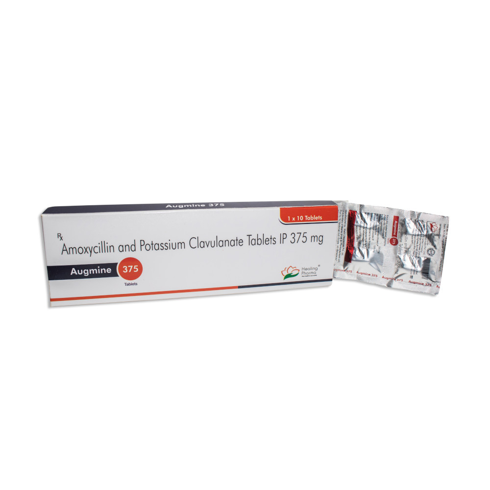 Augmine 375mg (Amoxycillin and Potassium Clavulanate Tablets IP)