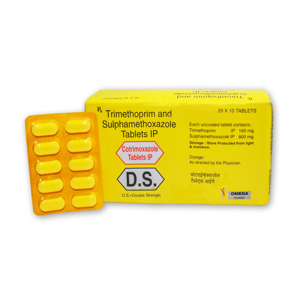 Cotrimoxazole DS (Trimethoprim and Sulphamethoxazole Tablets IP)