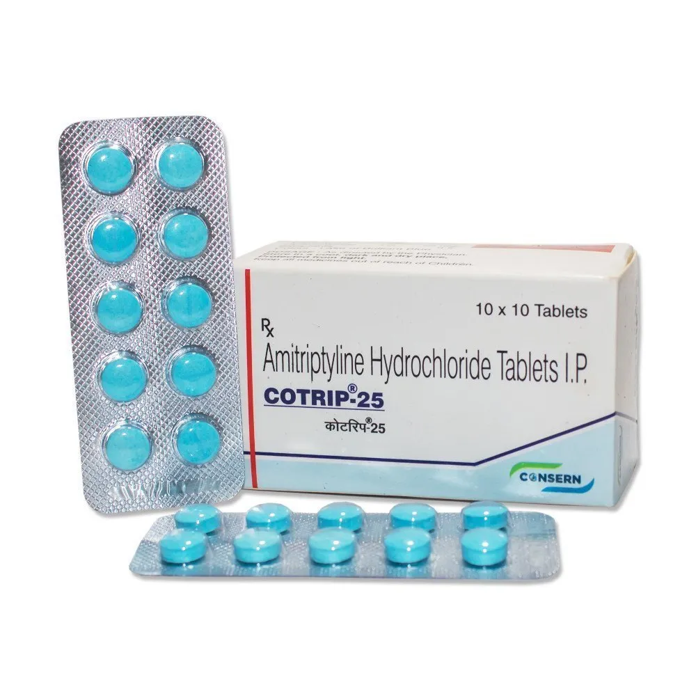 Cotrip 25mg (Amitriptyline Hydrochloride Tablets IP)