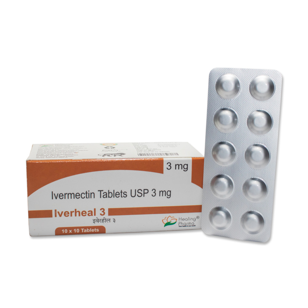 Iverheal 3mg (Ivermectin Tablets USP)