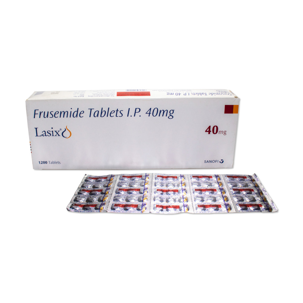 Lasix 40mg (Frusemide Tablets IP)