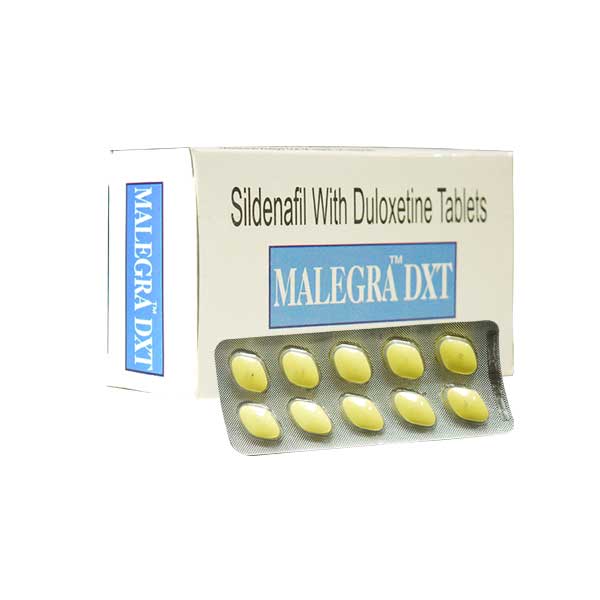 Malegra DXT (Sildenafil with Duloxetine Tablets)