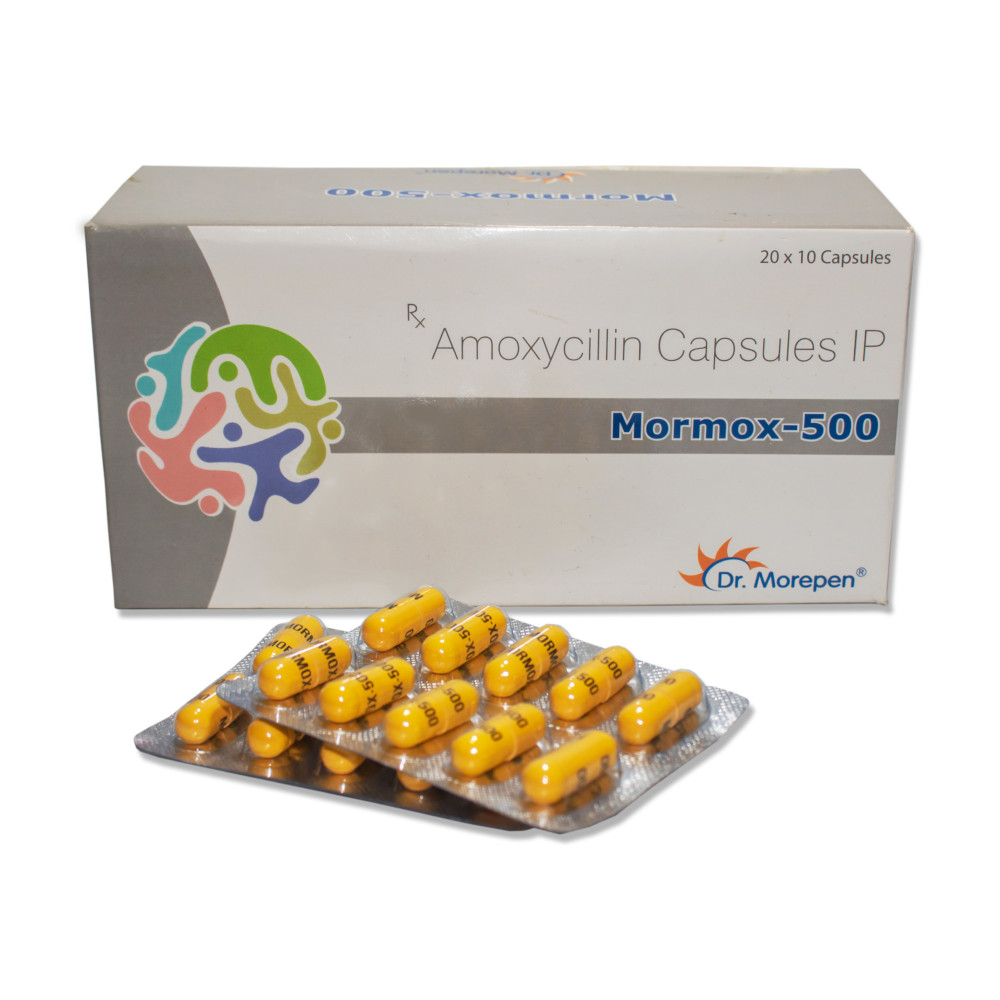 Mormox 500mg (Amoxycillin Capsules IP)