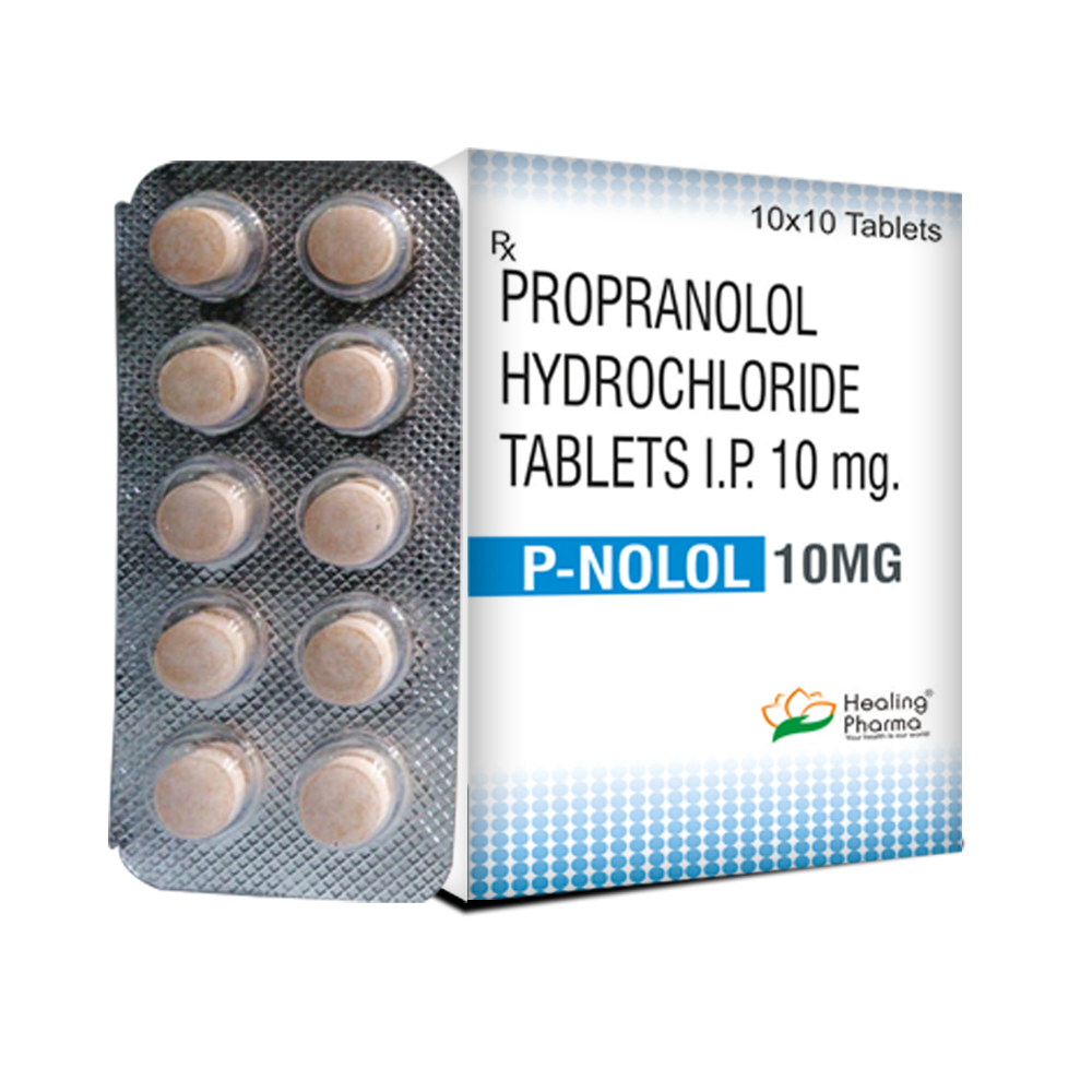 P-NOLOL 10mg (Propranolol Hydrochloride Tablets IP)