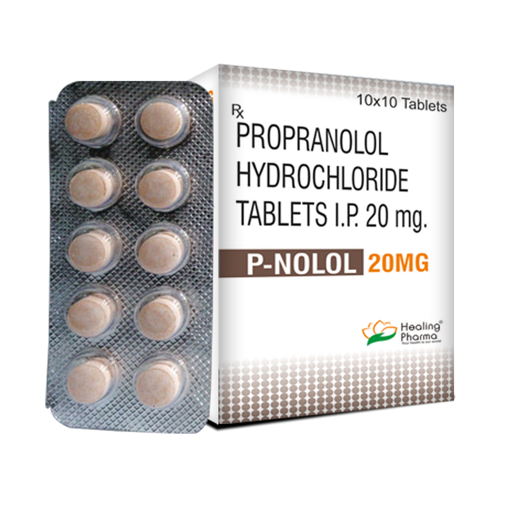 P-NOLOL 20mg (Propranolol Hydrochloride Tablets IP)