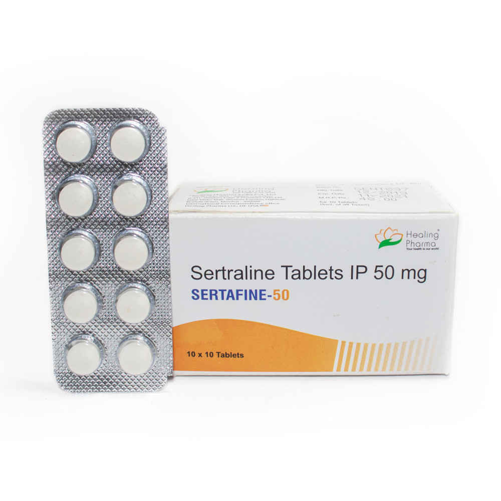 Sertafine 50mg (Sertraline Tablets IP)