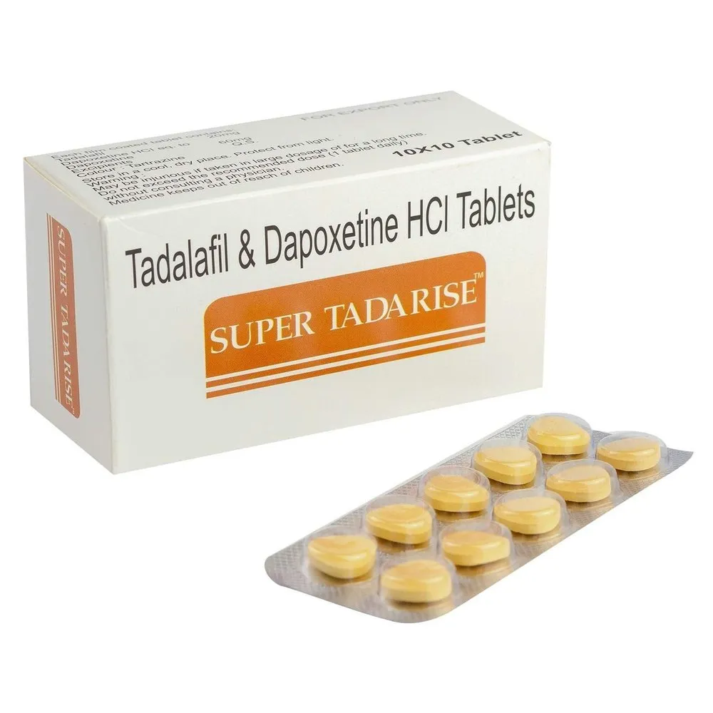 Super Tadarise (Tadalafil & Dapoxetine HCl Tablets)