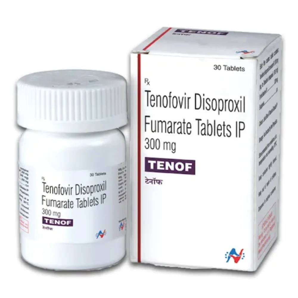 Tenof 300mg (Tenofovir Disoproxil Fumarate Tablets IP)