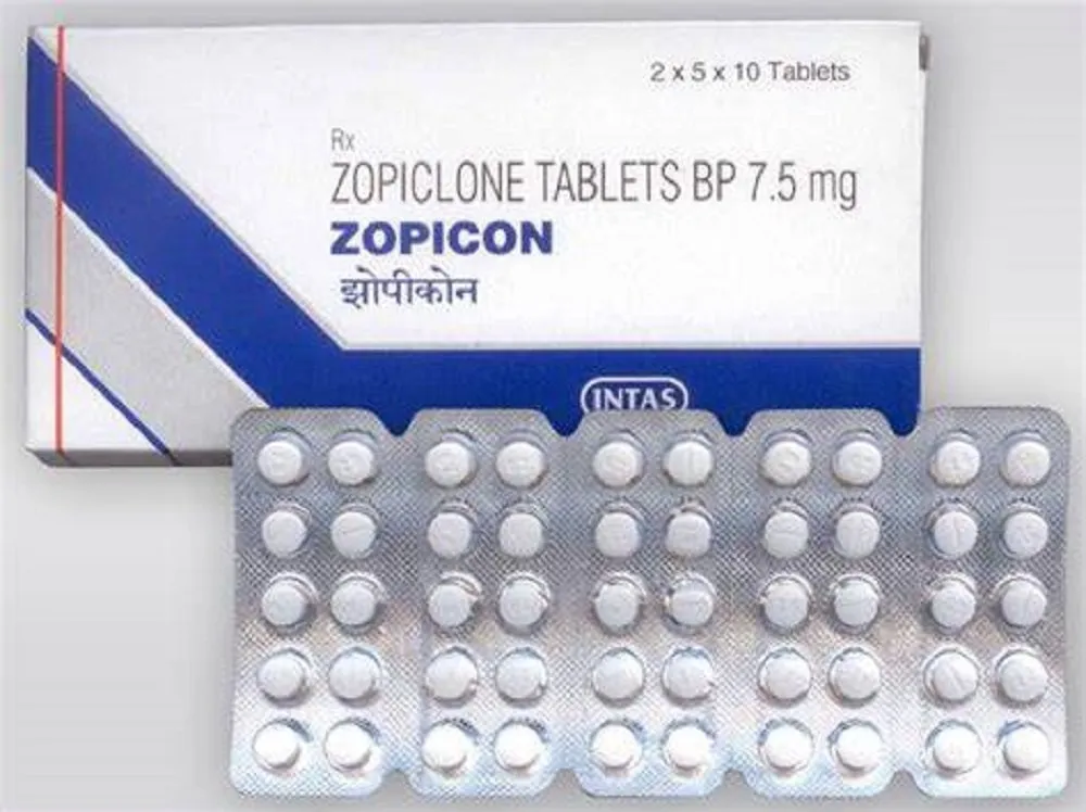 Zopicon 7.5mg (Zopiclone Tablets IP)